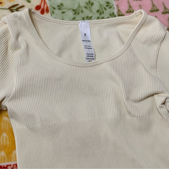 Ribbed shaping bodysuit - Picture 3 of 5